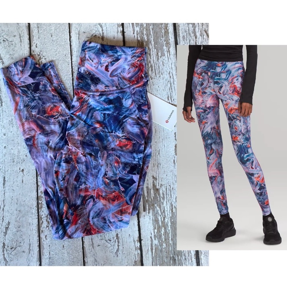 Base Pace High-Rise Running Tight 28" Brushed Nulux - Sz 10